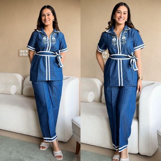 DAZZLE IN DENIM CO-ORD