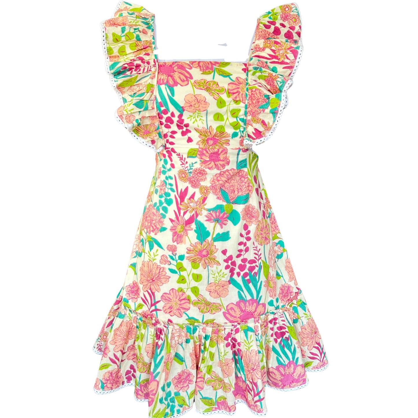 FLIRTY FLORAL DRESS