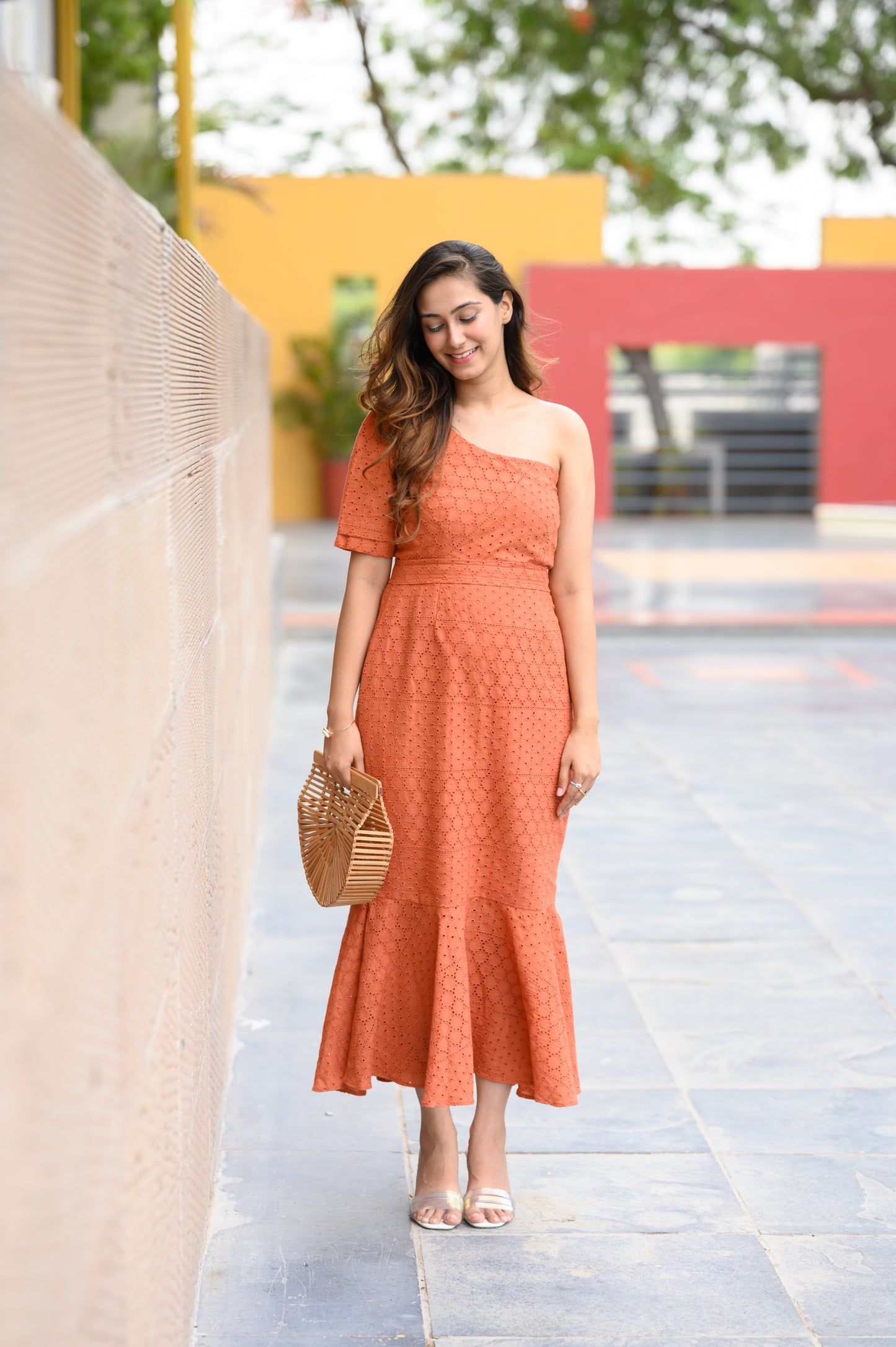 NATALIA DRESS - ORANGE